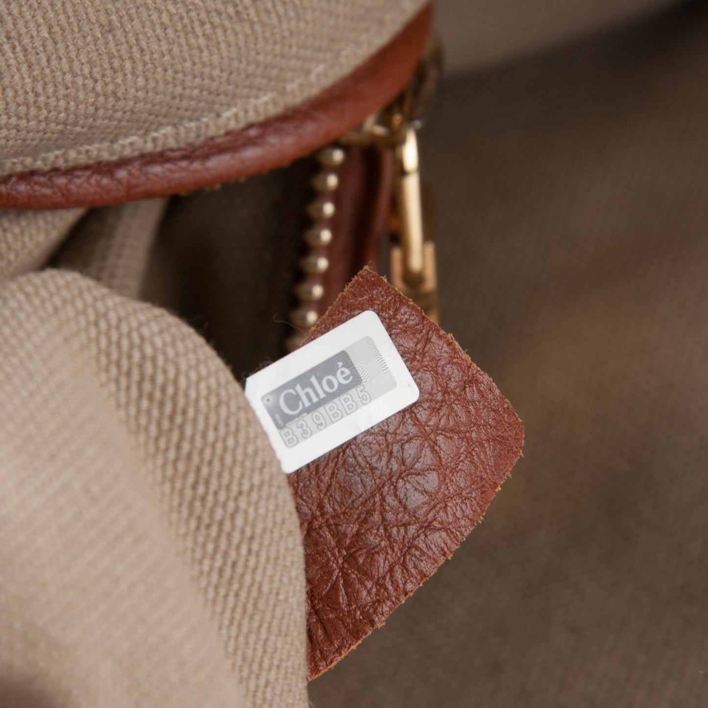 Calfskin Medium Marcie Nude Satchel Tobacco