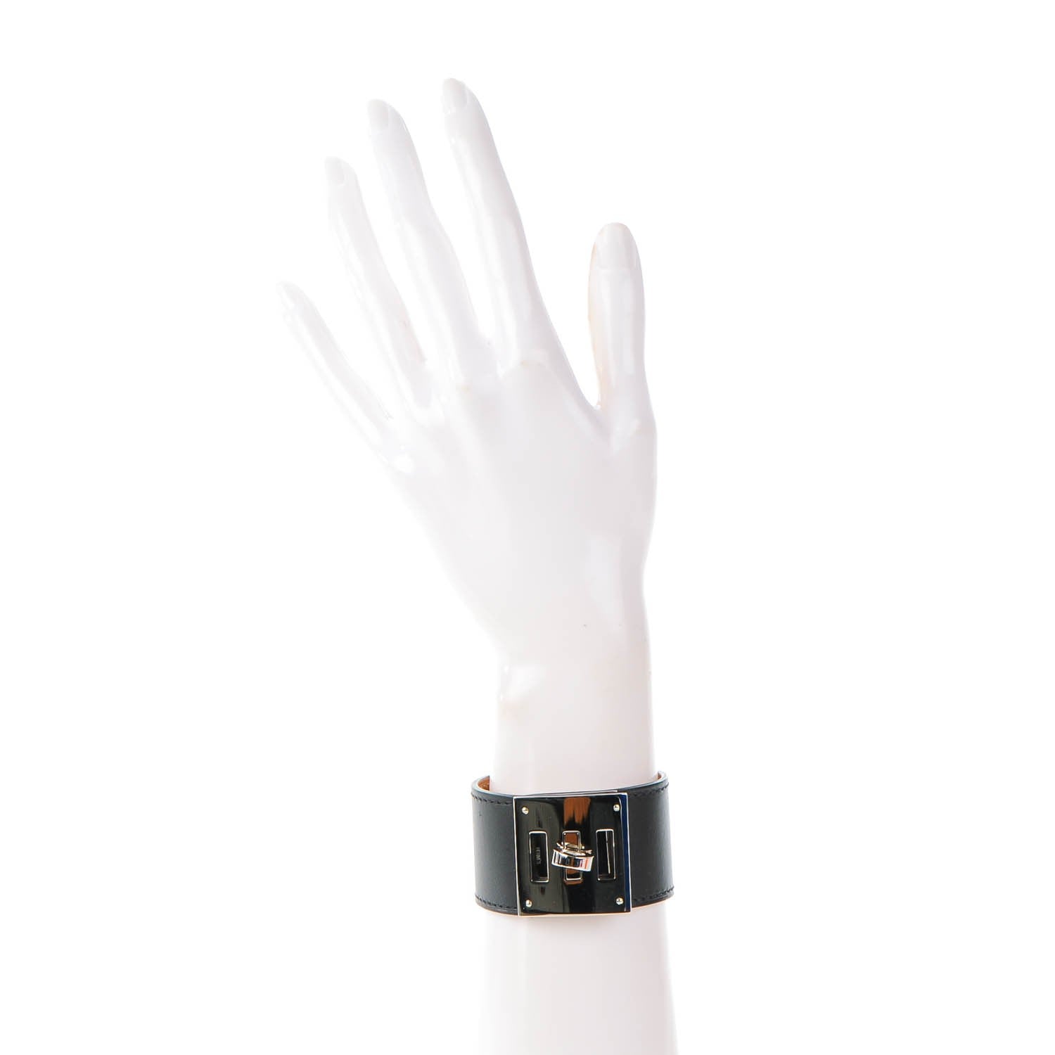 Hermes Swift Kelly Dog Bracelet Black 2 of 7