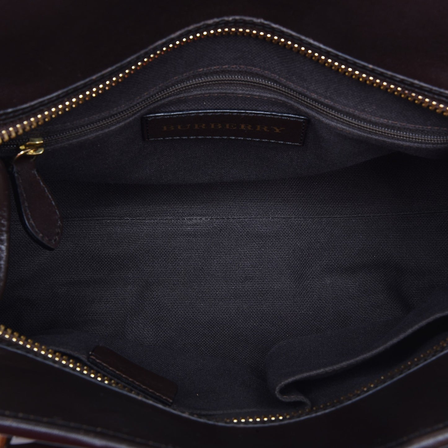 Haymarket Check Medium Golderton Tote Chocolate