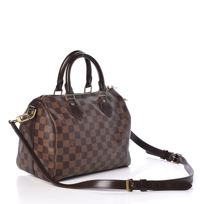 Louis Vuitton Damier Ebene Speedy Bandouliere 25 3 of 10