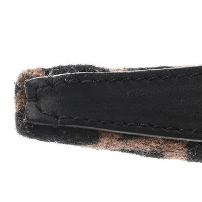 Fendi Wool Cashmere FF Logo Headband Tobacco 10 of 14