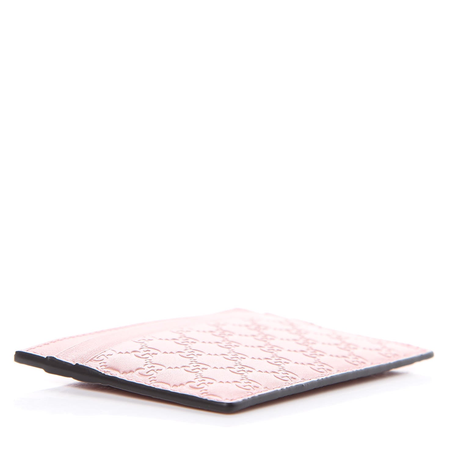 Gucci Microguccissima Card Holder Soft Pink 4 of 5