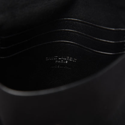 Saint Laurent Lambskin Small Teddy Bucket Bag White 8 of 10