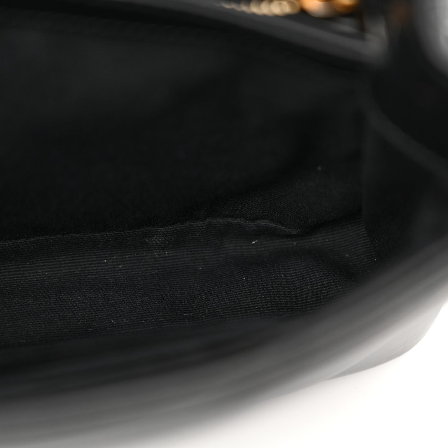 Calfskin Y Quilted Monogram Toy Loulou Crossbody Bag Black