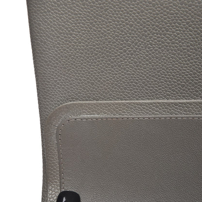 Chanel Caviar Quilted Maxi Double Flap Light Grey 8 of 11