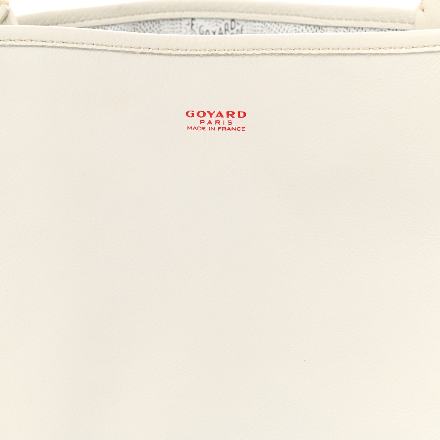 Goyard Goyardine Reversible Anjou GM White 18 of 20