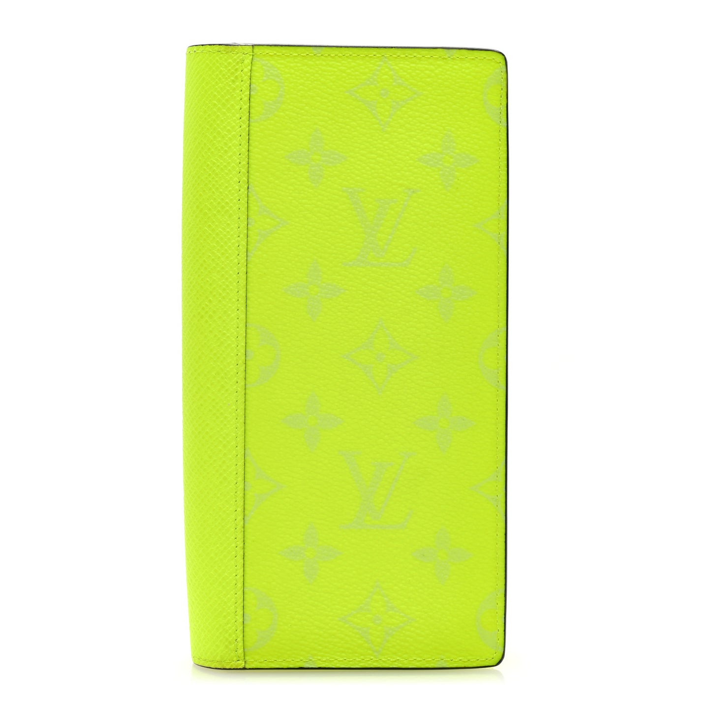 LOUIS VUITTON Taigarama Brazza Wallet NM Yellow