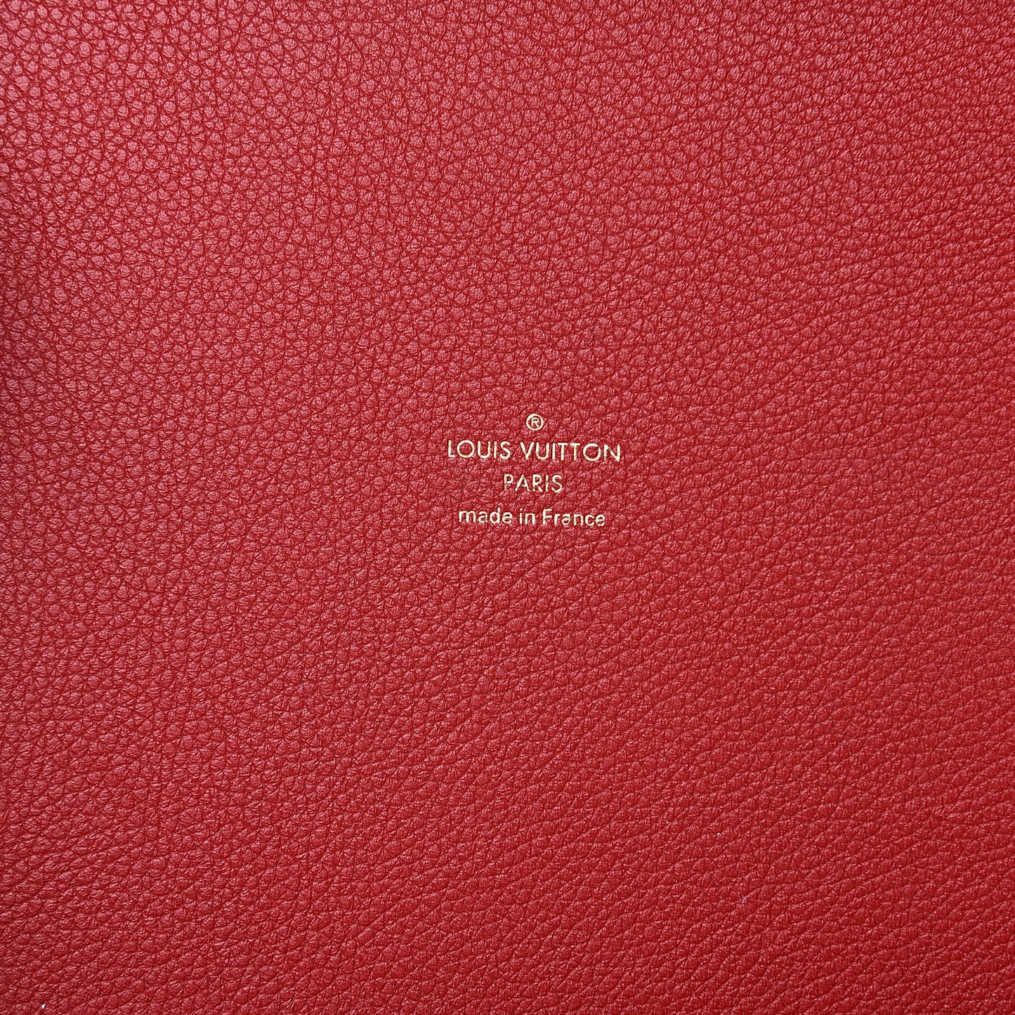 Monogram Change Tray Rouge