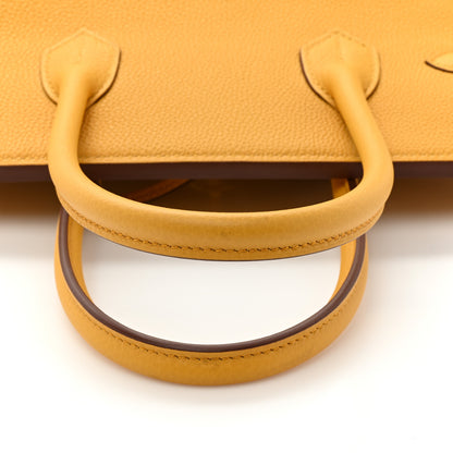 Hermes Togo Birkin 30 Jaune Ambre 9 of 15