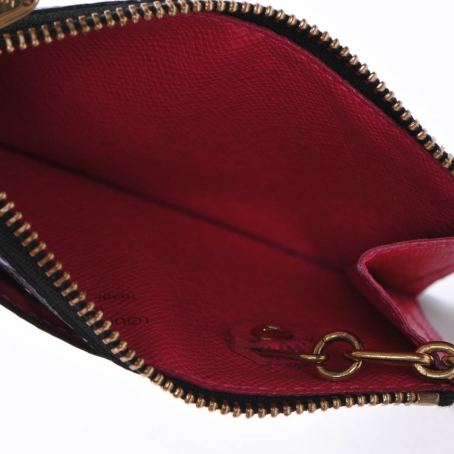 Monogram Multicolor Key Pouch Black Grenade