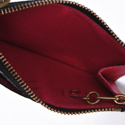 Louis Vuitton Monogram Multicolor Key Pouch Black Grenade 5 of 6
