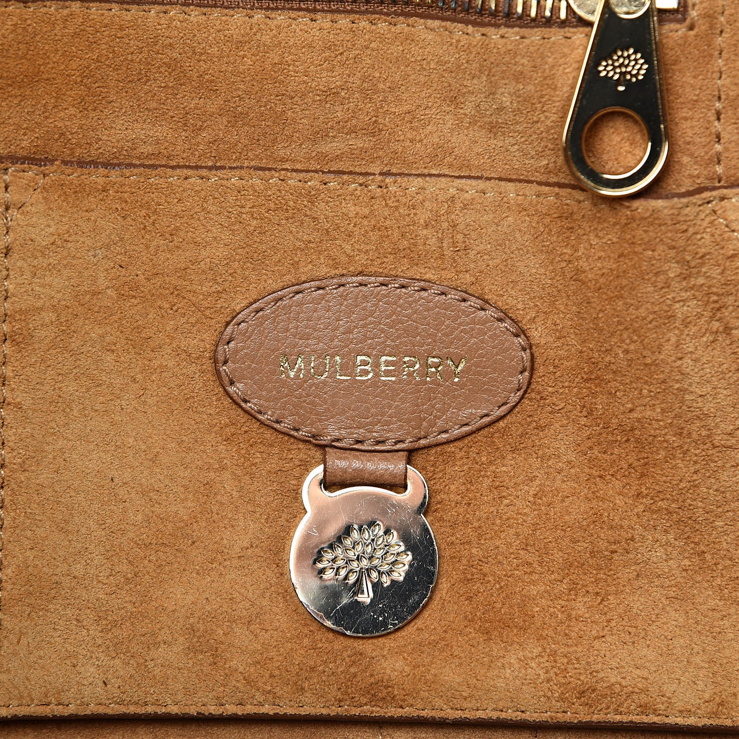 Mulberry Natural Grain Calfskin Bayswater Oak 4 of 13