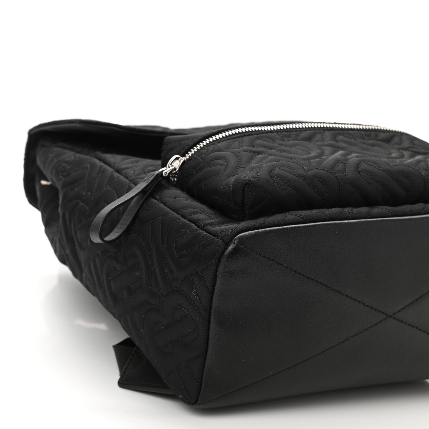 Burberry Econyl Logo Quilted Kids Backpack Black 10 of 11