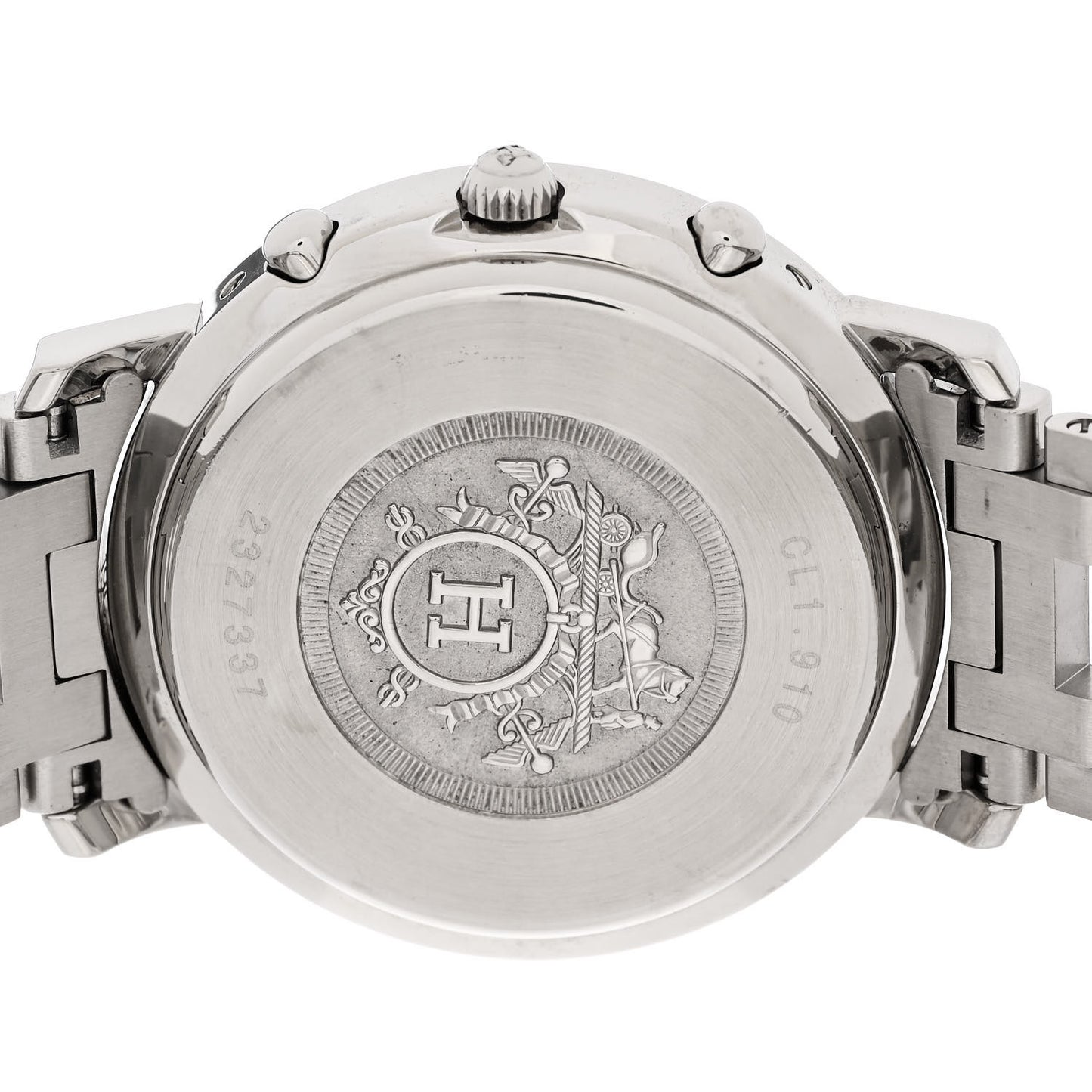 Stainless Steel 38mm Clipper Chronograph Quartz Watch
