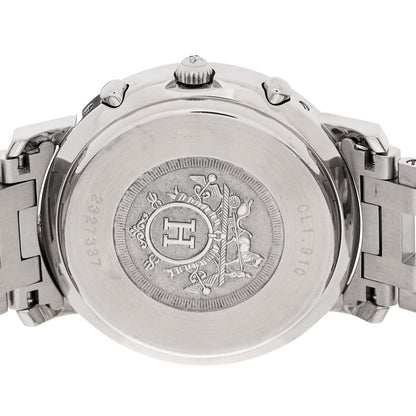 Hermes Stainless Steel 38mm Clipper Chronograph Quartz Watch 4 of 4