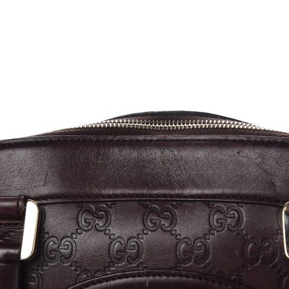 Gucci Guccissima Large Punch Bowler Burgundy 10 of 17