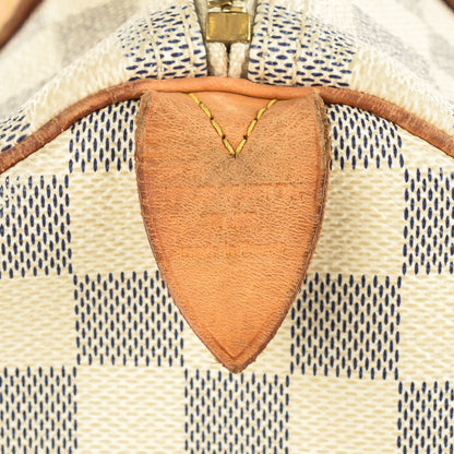 Louis Vuitton Damier Azur Speedy 30 5 of 8