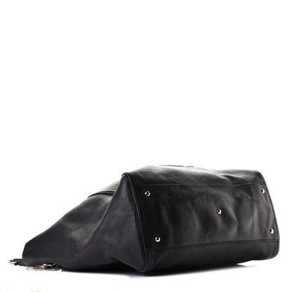 Gucci Pebbled Calfskin Large Soho Shoulder Bag Black 3 of 8