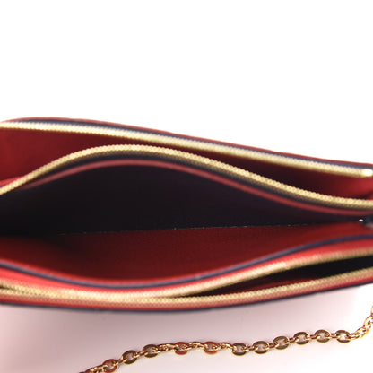 Louis Vuitton Empreinte Double Zip Pochette Marine Rouge 7 of 11