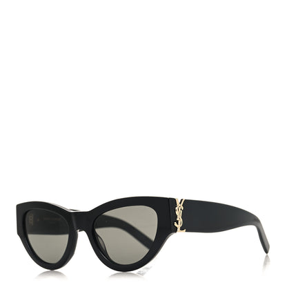 Saint Laurent Acetate Sunglasses SL M94 Black 1 of 8