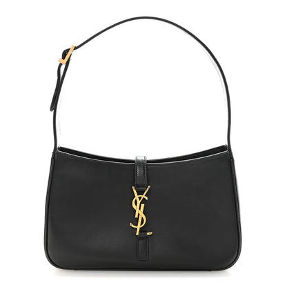 Saint Laurent Smooth Calfskin Le 5 A 7 Hobo Black 1 of 10