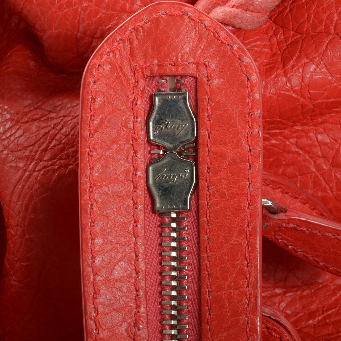 Agneau Giant 12 Silver Hardware City Rose Corail