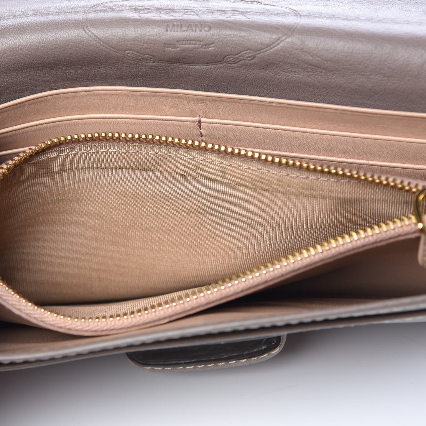 City Calf Continental Flap Wallet Argilla