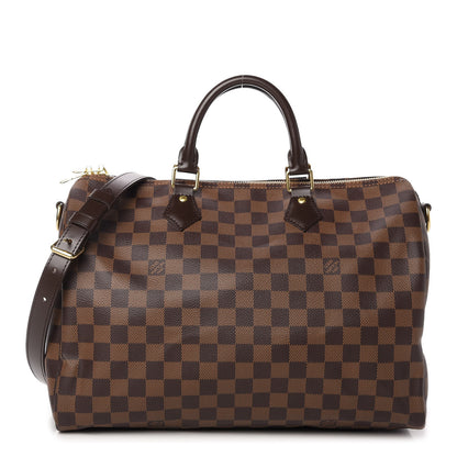 Louis Vuitton Damier Ebene Speedy Bandouliere 35 1 of 11