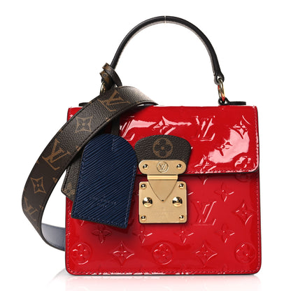 Louis Vuitton Vernis Epi Monogram Spring Street Scarlet 1 of 9