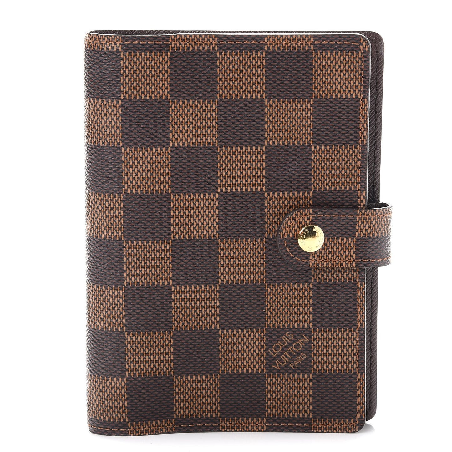 Damier Ebene Small Ring Agenda Cover