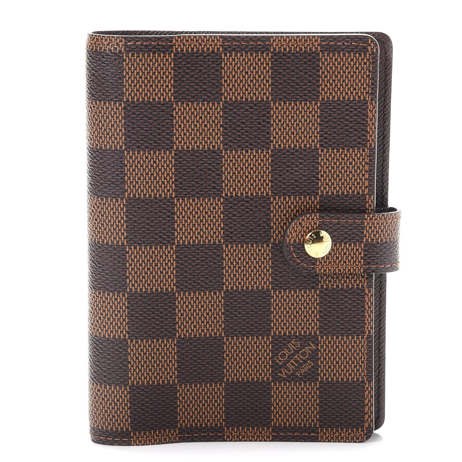 Louis Vuitton Damier Ebene Small Ring Agenda Cover 1 of 8