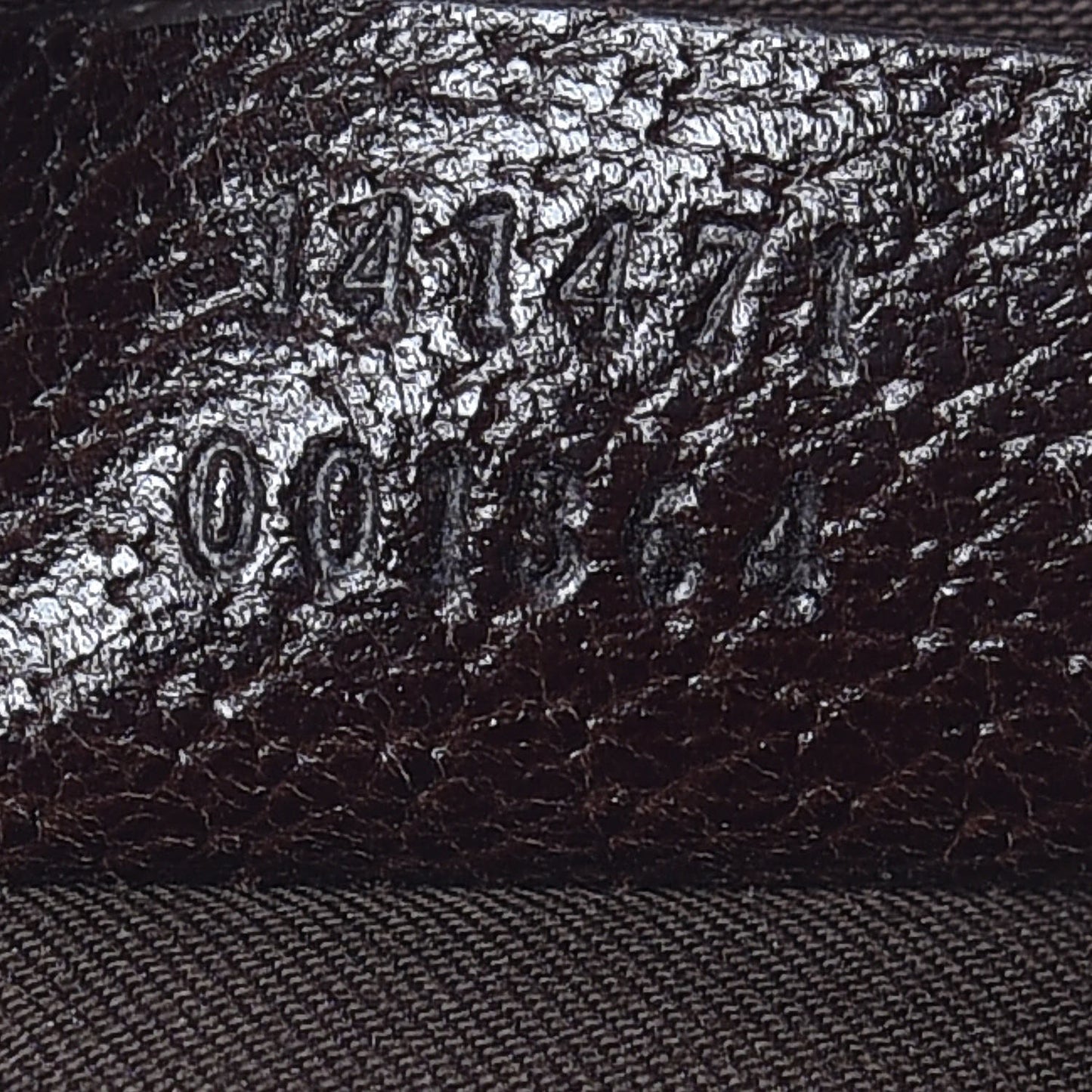 Monogram Small Abbey Tote Dark Brown