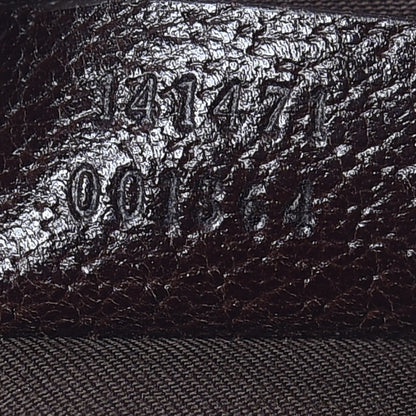 Gucci Monogram Small Abbey Tote Dark Brown 9 of 20