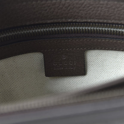 Gucci GG Supreme Monogram Web Medium Ophidia Shoulder Bag Beige New Acero 8 of 11