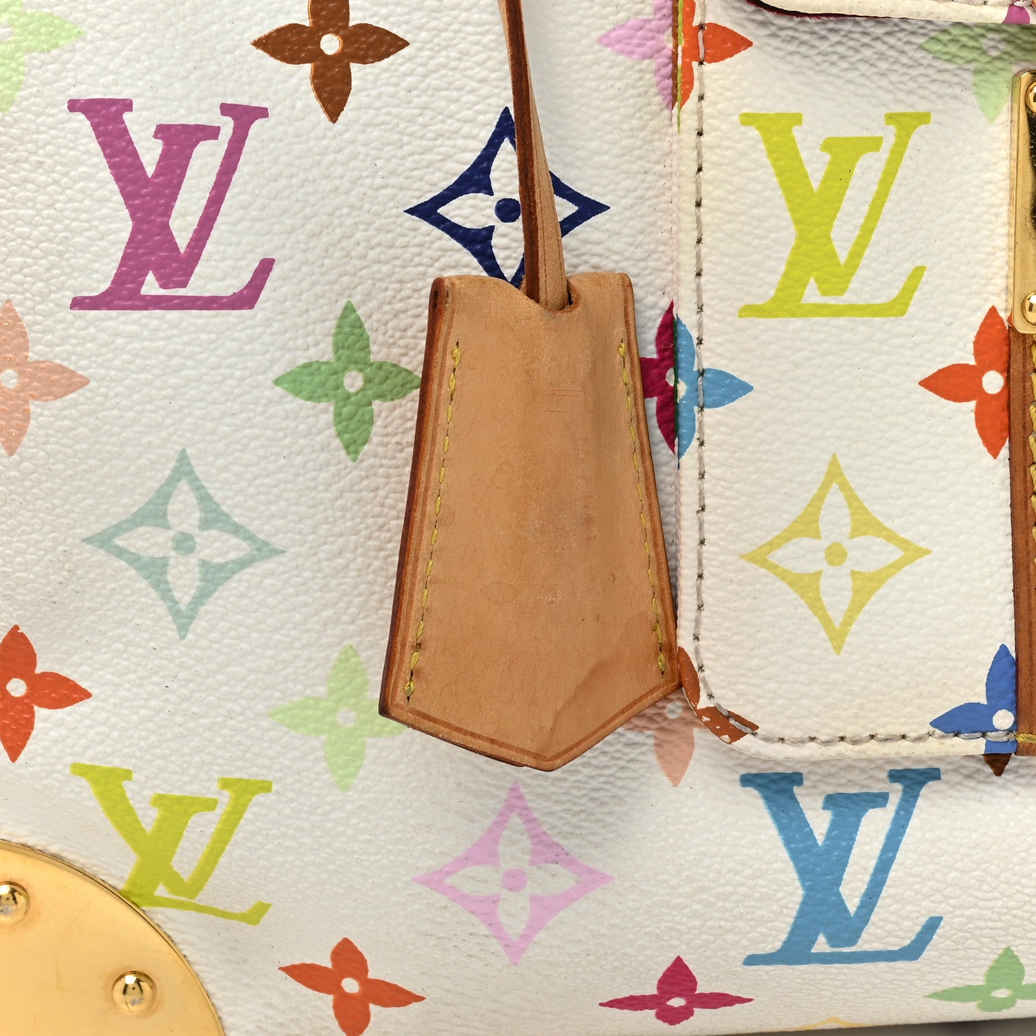 Louis Vuitton Monogram Multicolor Speedy 30 White 20 of 21