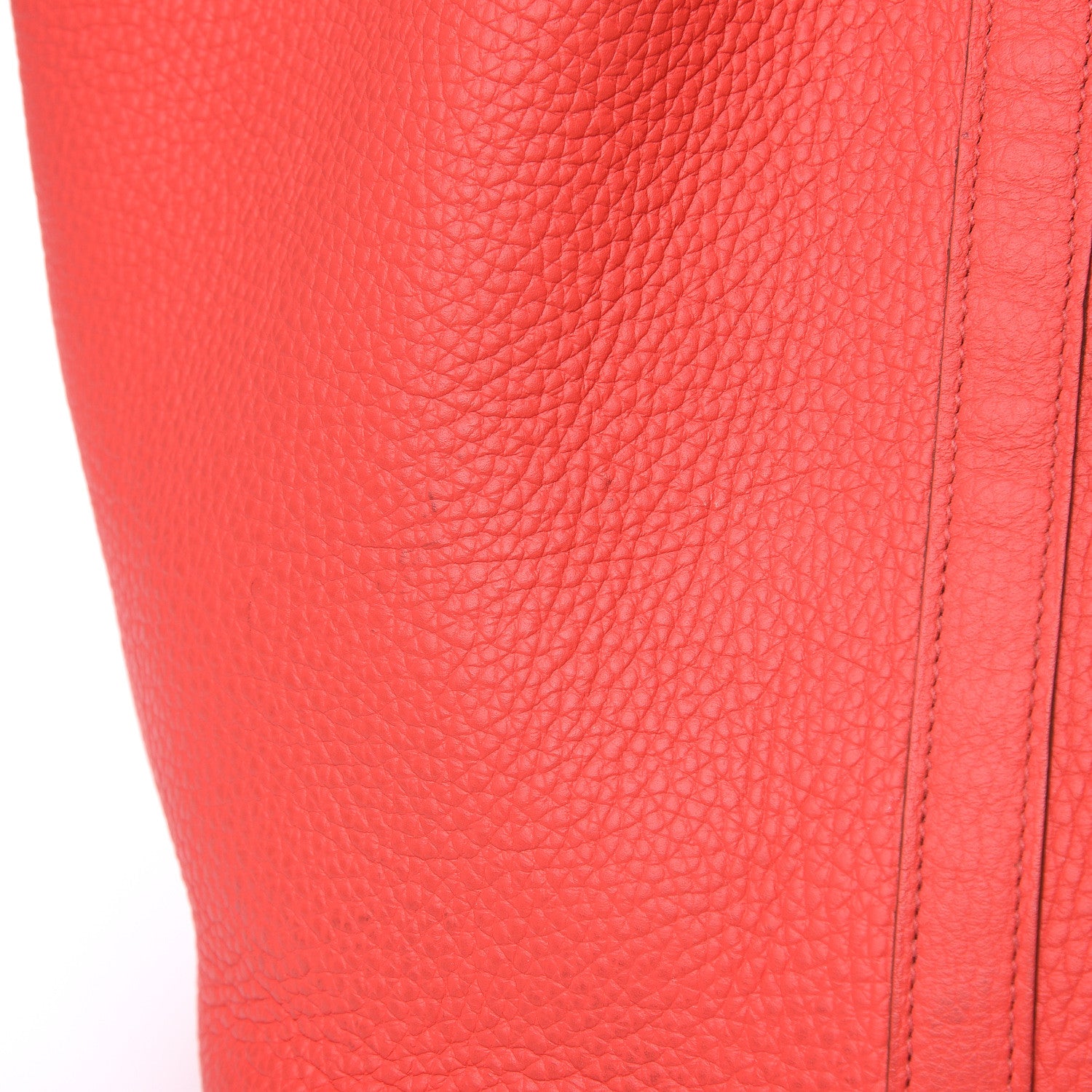 Hermes Taurillon Clemence Picotin Lock 26 GM Bougainvillea 13 of 14