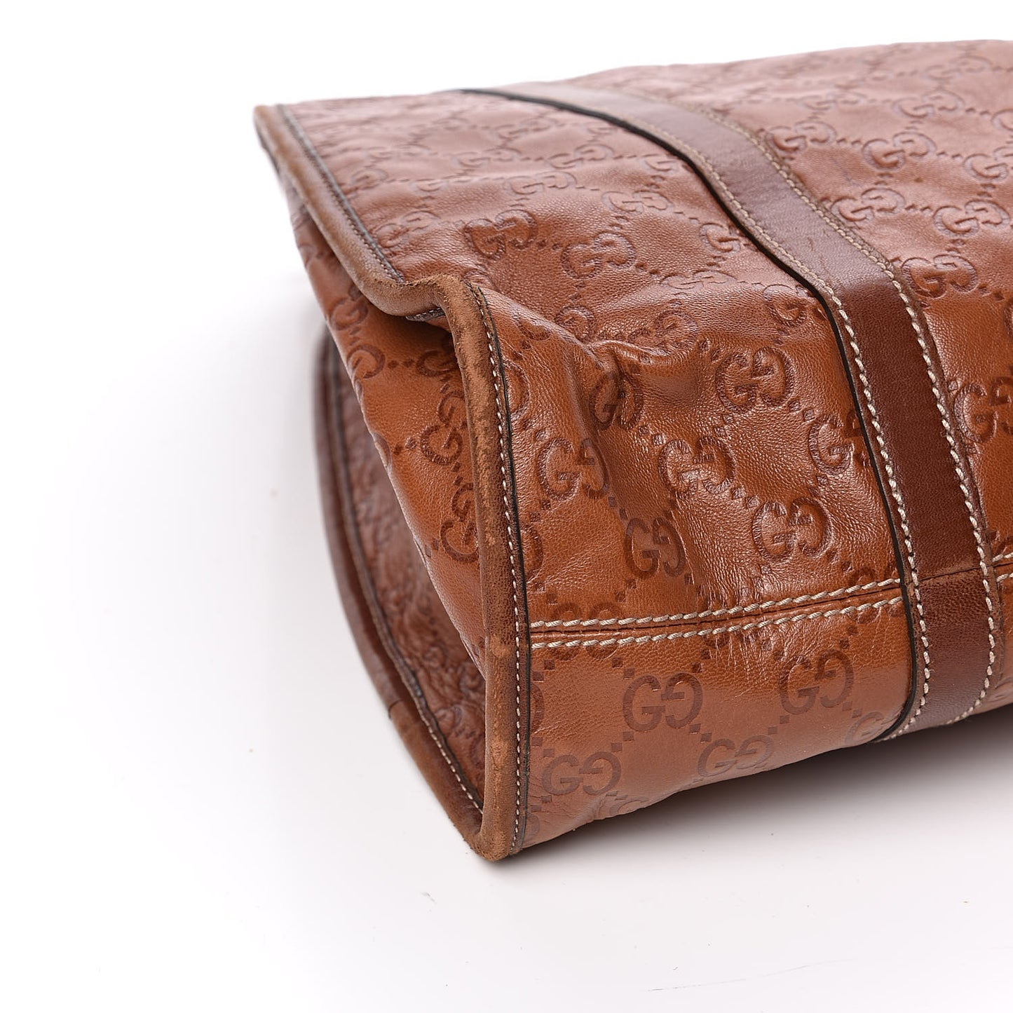Guccissima Large Joy Shoulder Bag Brown