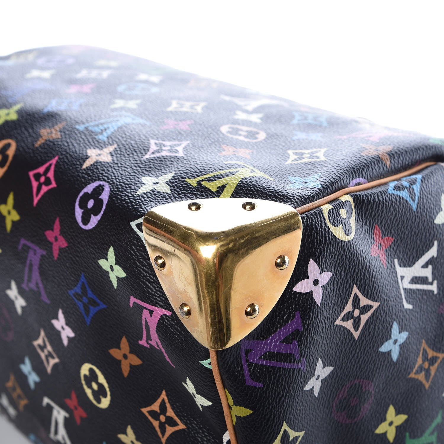 Louis Vuitton Monogram Multicolor Speedy 30 Black 10 of 16