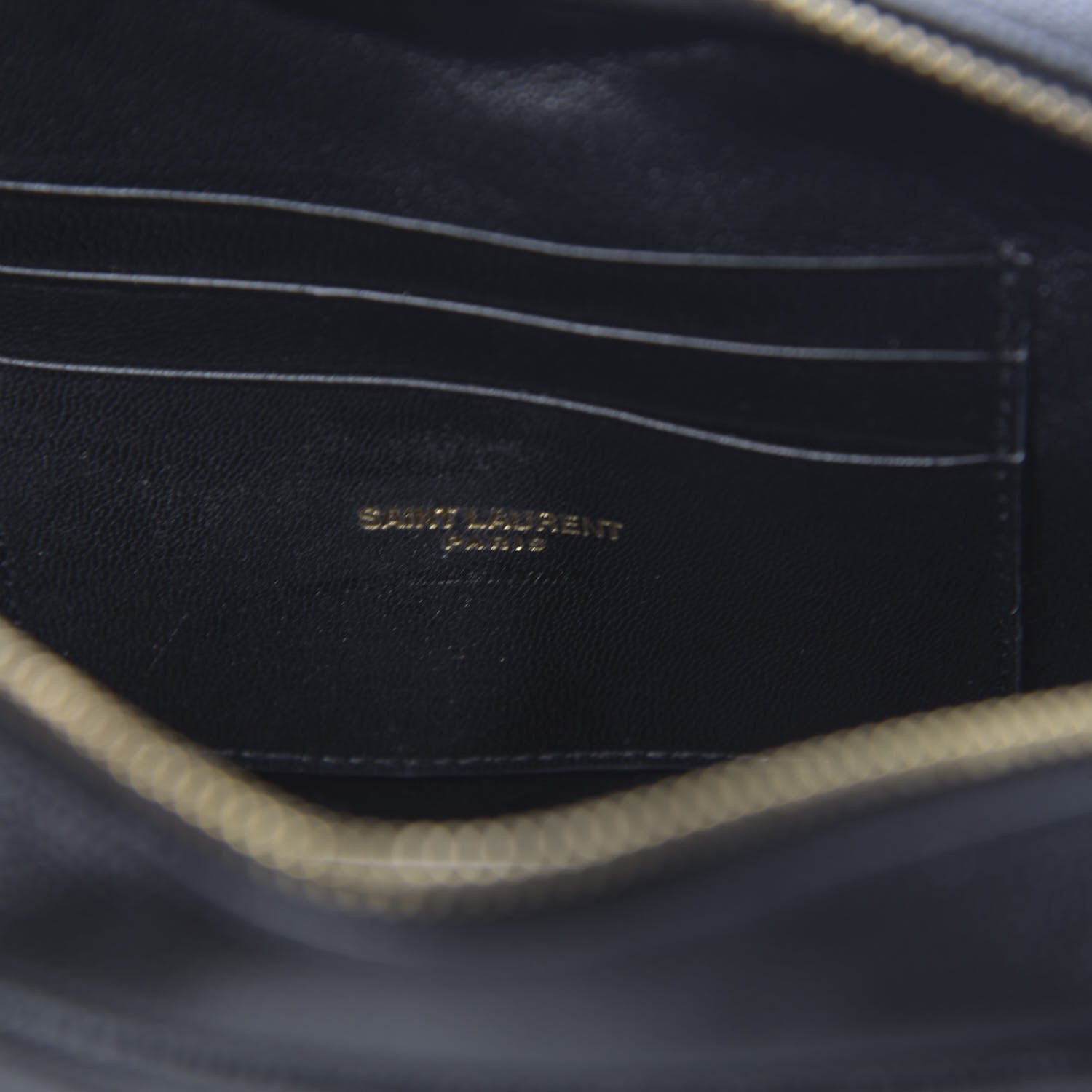 Saint Laurent Grain De Poudre Matelasse Monogram Mini Lou Camera Bag Black 6 of 11