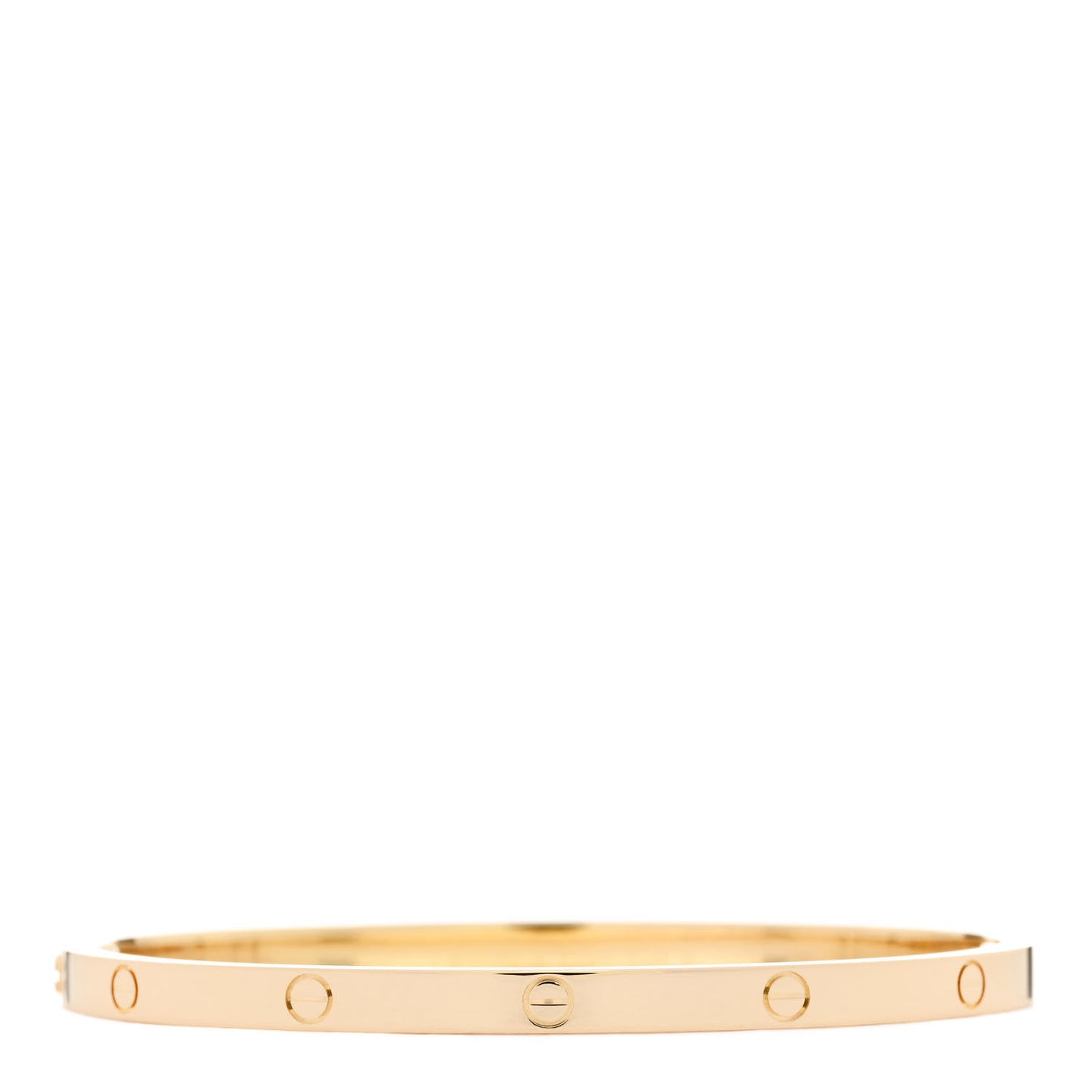 18K Yellow Gold Small LOVE Bracelet 16