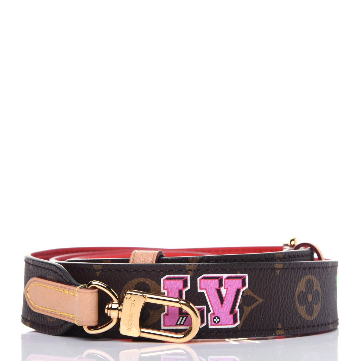 Louis Vuitton Monogram Patches Bandouliere Shoulder Strap 1 of 6