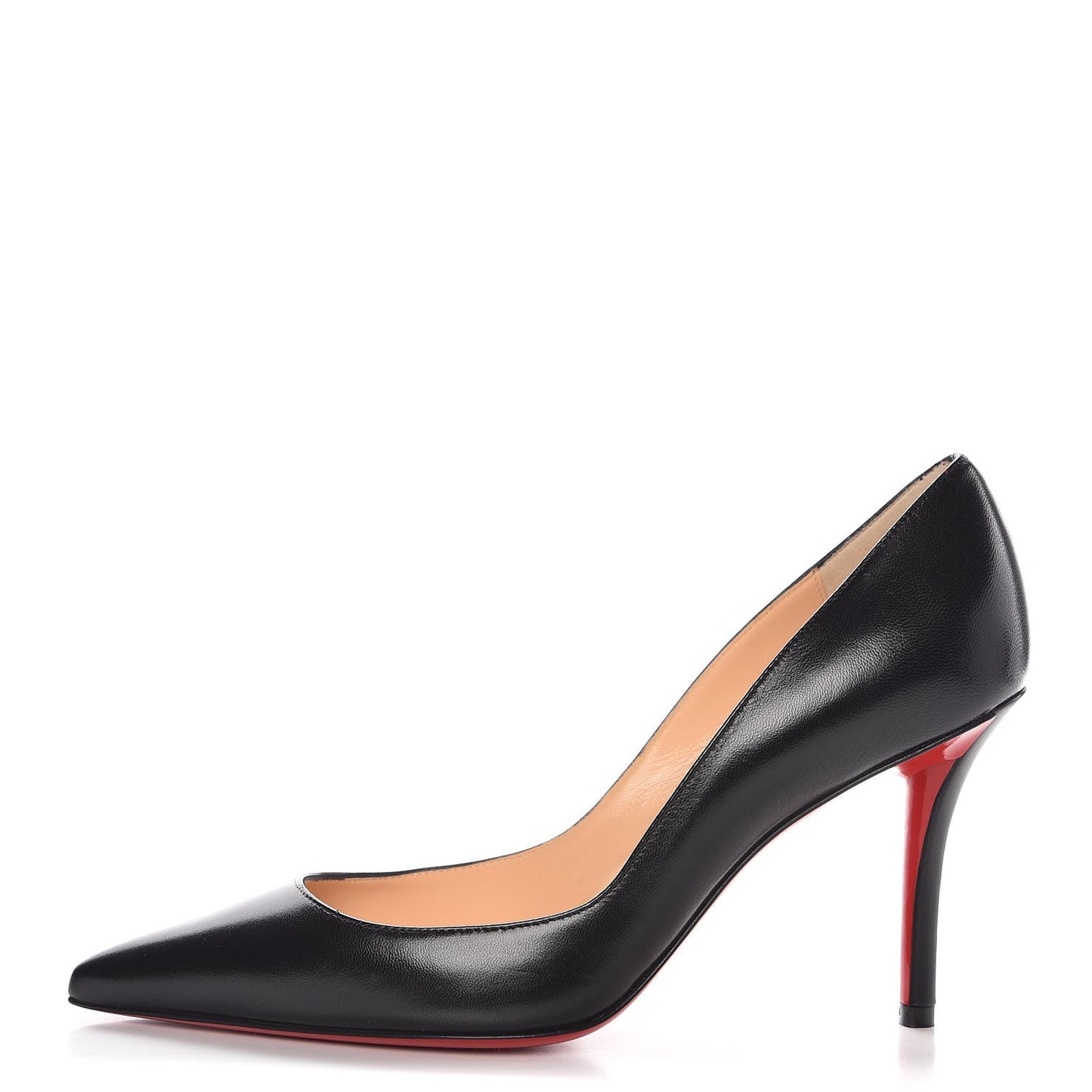 Shiny Nappa Apostrophy 85 Pumps 36 Black
