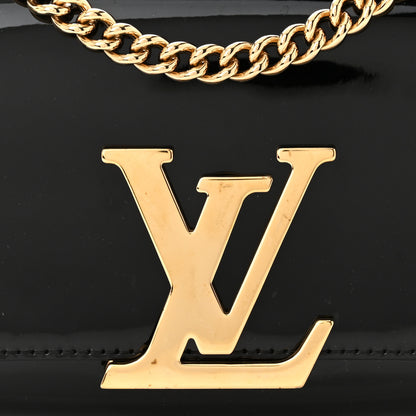 Louis Vuitton Patent Chain Louise MM Black 7 of 13