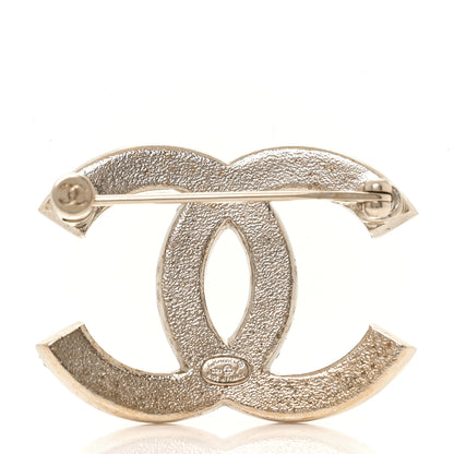 Chanel Crystal Palais Garnier CC Brooch Gold 3 of 6