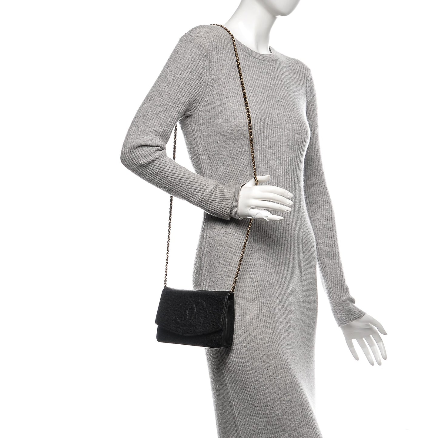 Caviar Timeless CC Wallet On Chain WOC Black