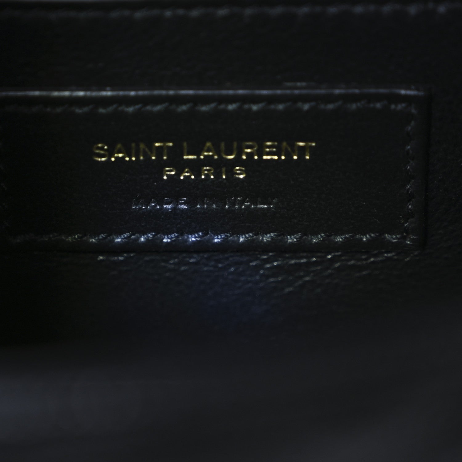 Saint Laurent Grain De Poudre Textured Mixed Matelasse Triquilt Small Monogram Satchel Black 6 of 9