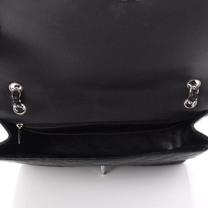 Chanel Caviar Quilted Maxi Single Flap Black 6 of 9