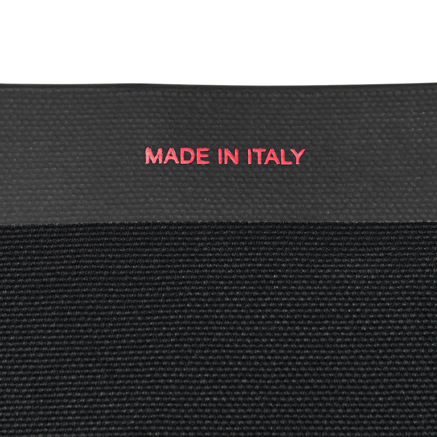 Braided Canvas Cabalace Shopper Tote Black