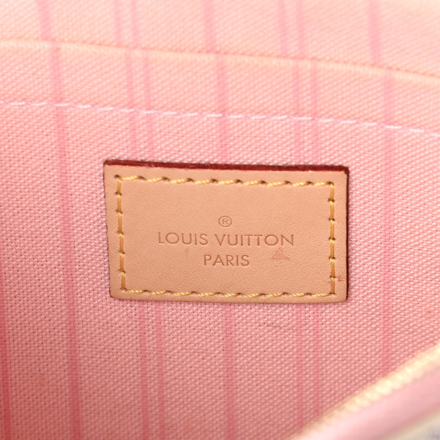 Damier Azur Neverfull MM GM Pochette Rose Ballerine