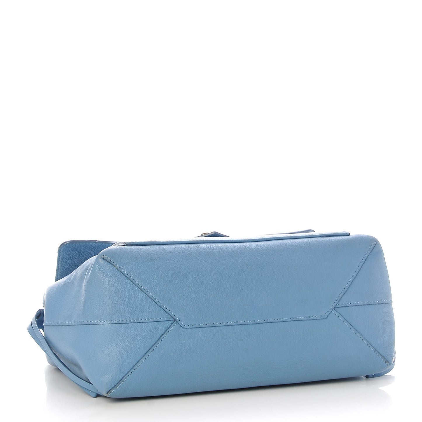 Calfskin Lockme MM Bleuet